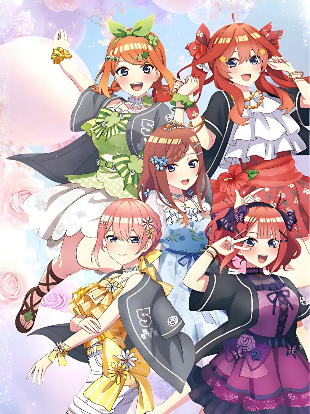 nhà có 5 nàng dâu anime 4