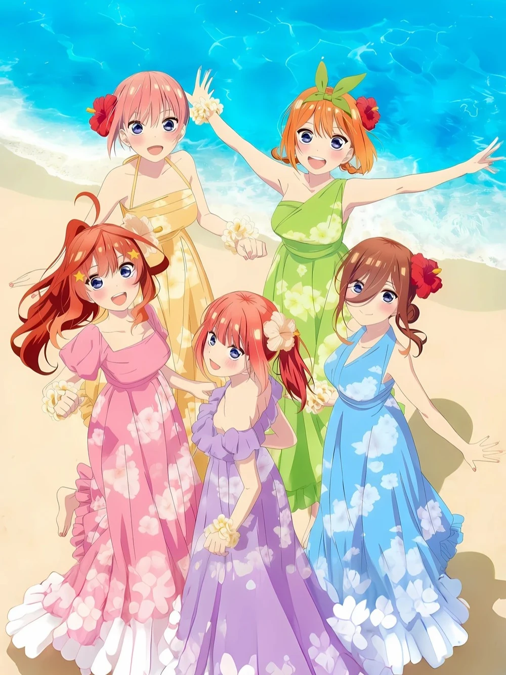 nhà có 5 nàng dâu anime