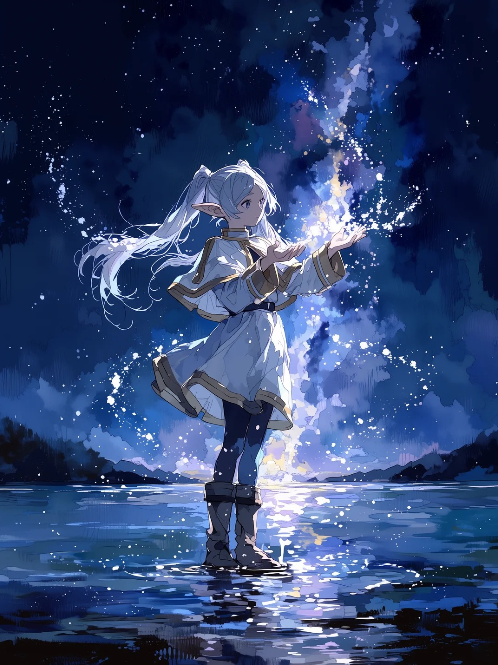 Ảnh Frieren ngầu