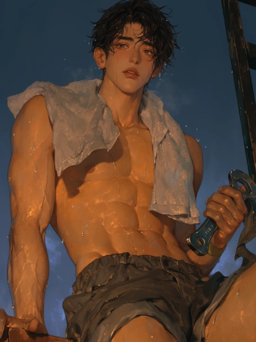 ảnh 6 múi anime 6