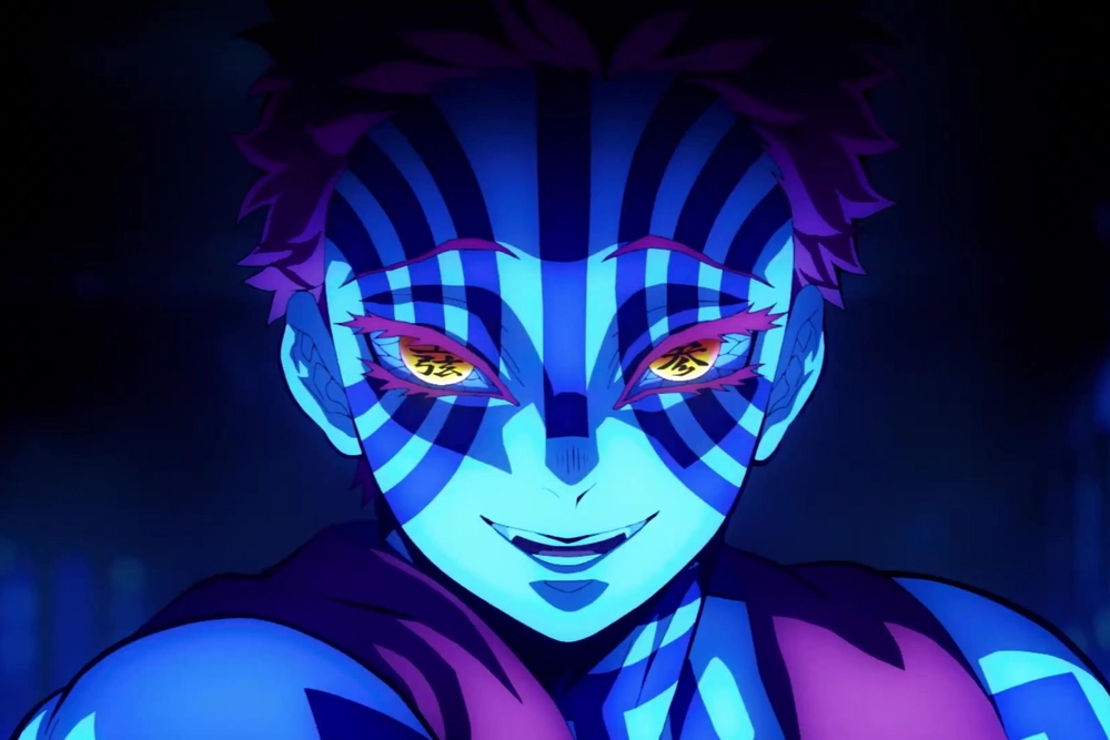 ảnh akaza ngầu và lạnh lùng