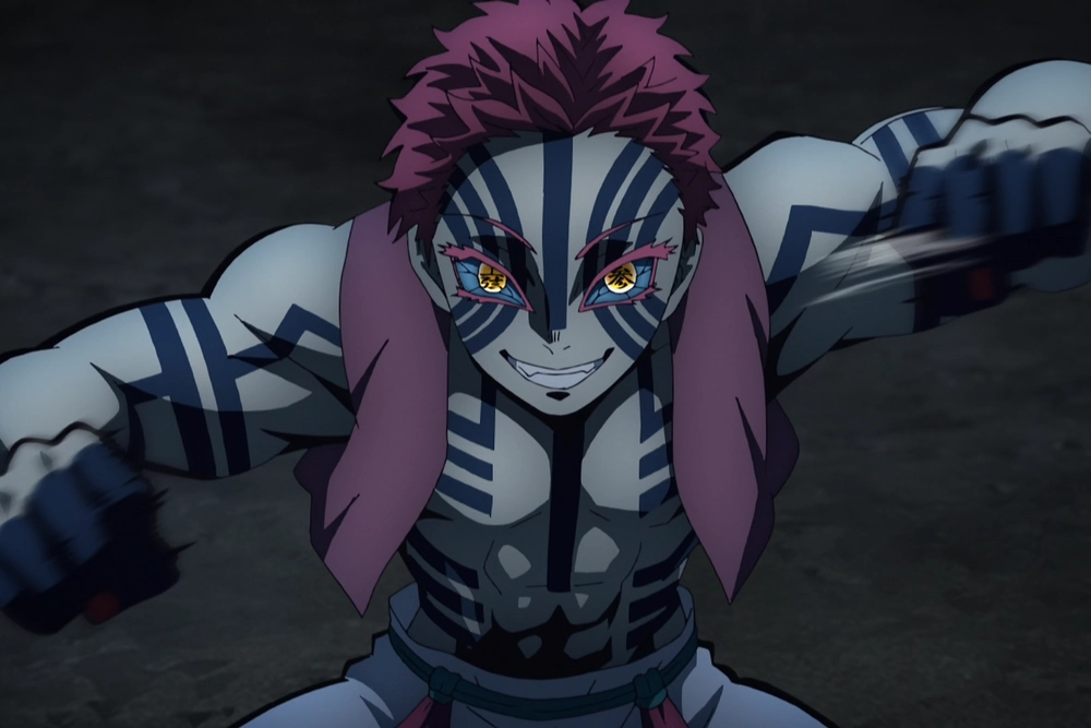 ảnh douma x akaza nghệ thuật