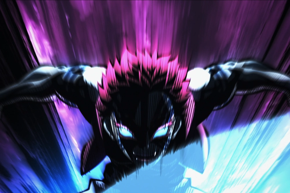 hình ảnh akaza biểu cảm giận dữ