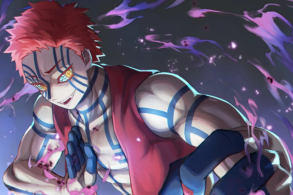 hình ảnh akaza cực ngầu