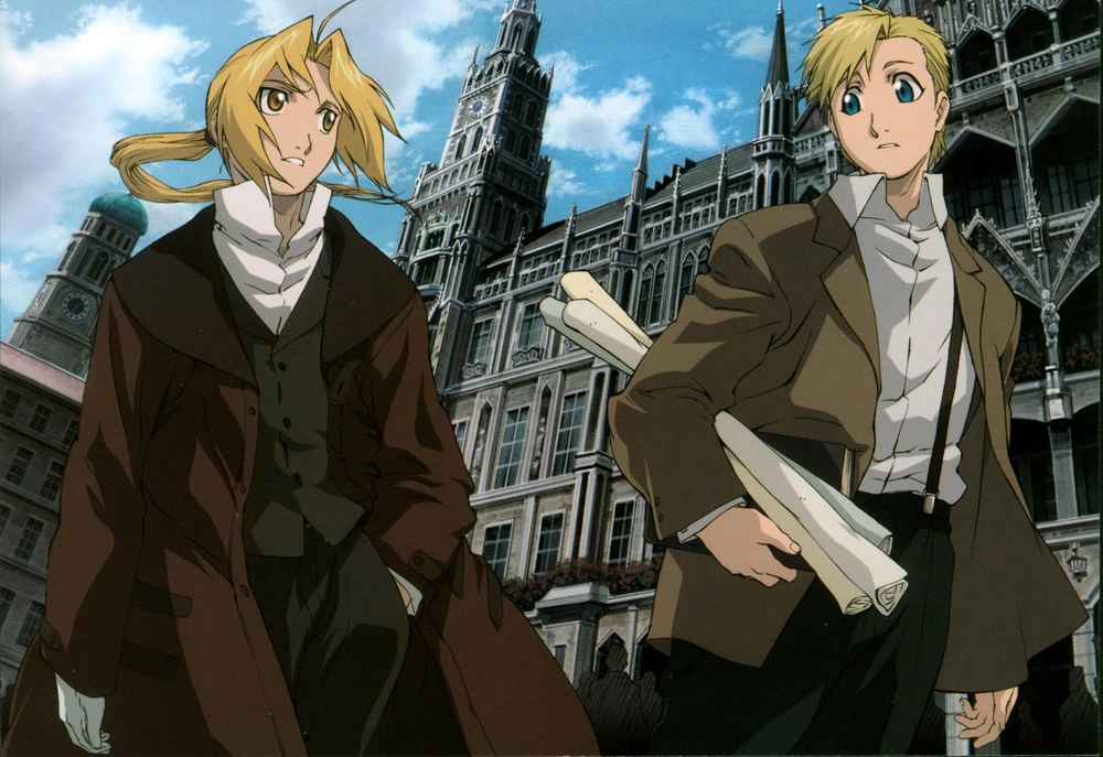 hình ảnh anh em anime edward elric 