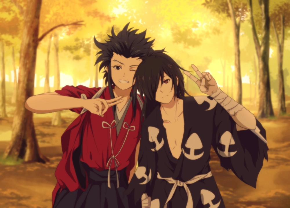 ảnh anime anh em hyakkimaru và tahoumaru 