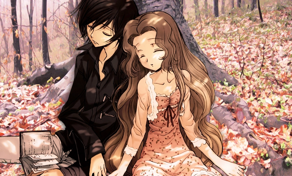 hình ảnh anime anh em lelouch nunnally 