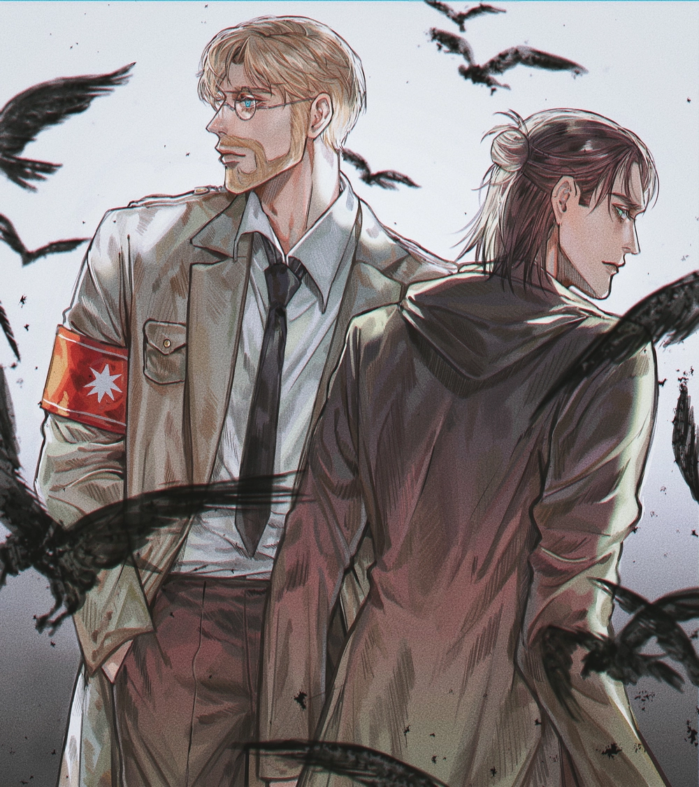 ảnh anime anh em nhà yeager 