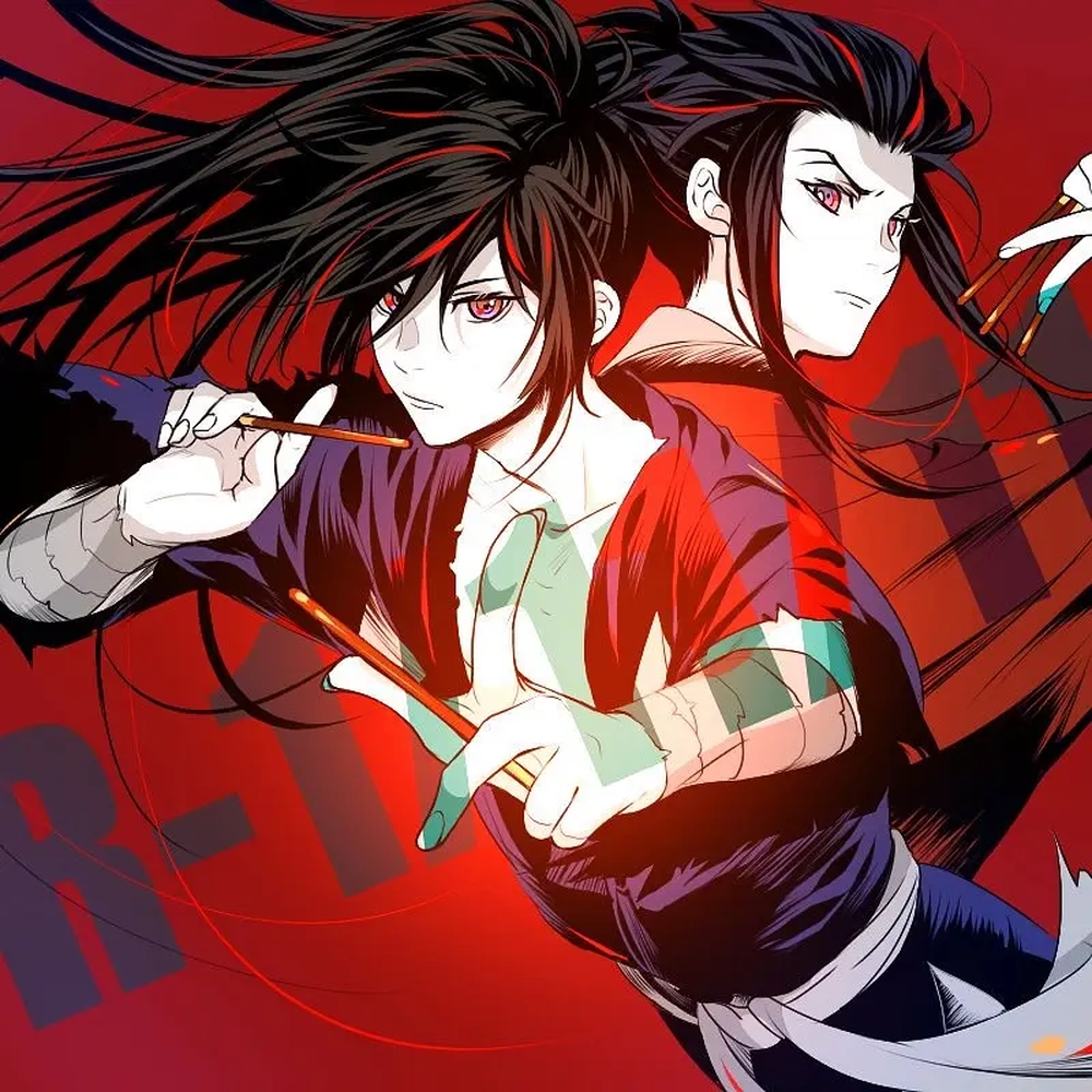 hình anime cảm xúc anh em hyakkimaru tahoumaru 