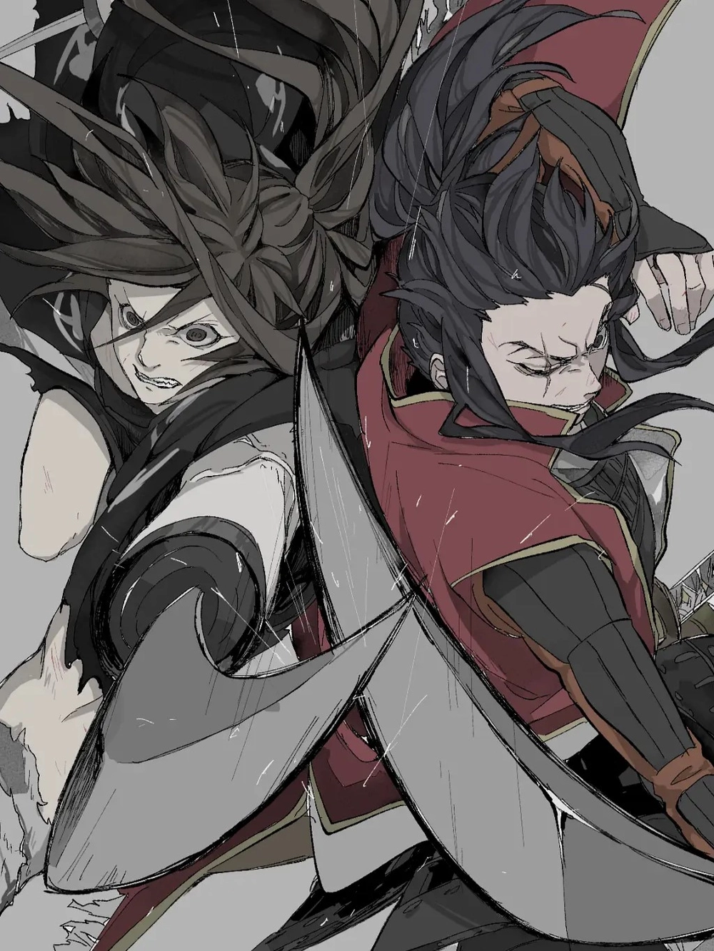 ảnh anh em anime đối đầu hyakkimaru tahoumaru 