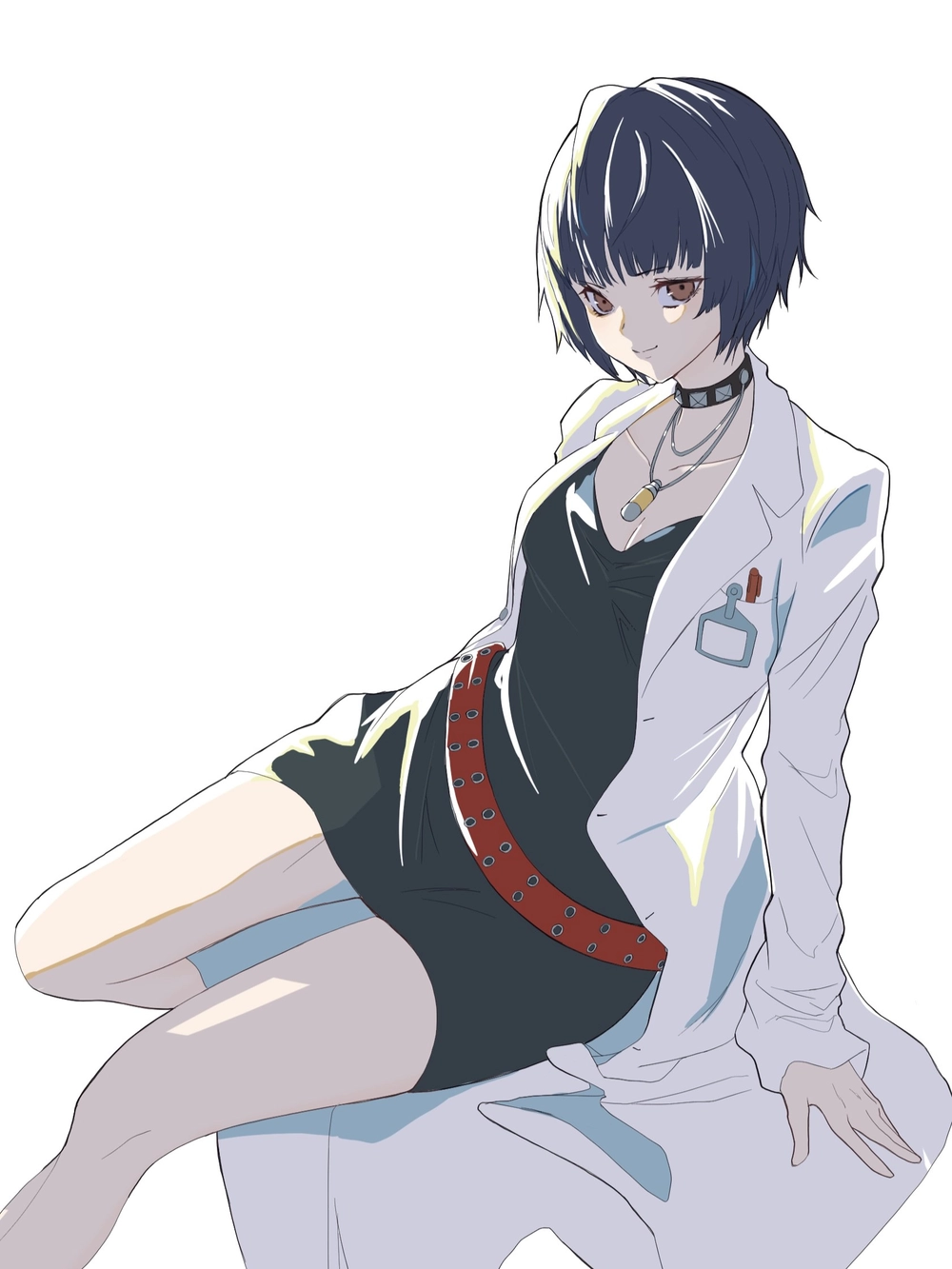 vẽ bác sĩ anime nghệ thuật 2D 