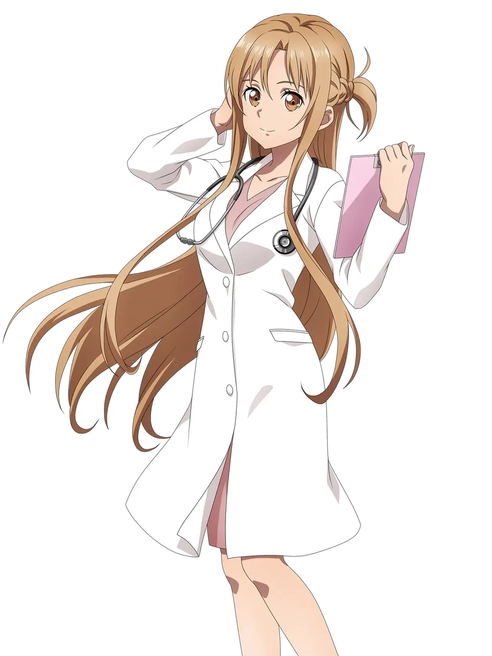 ảnh bác sĩ anime nữ gương mặt hiền hậu 