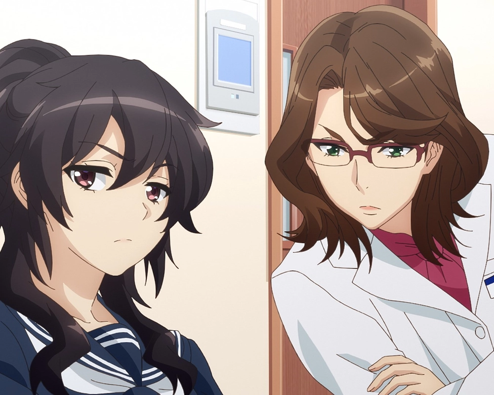 ảnh anime bác sĩ trong phòng khám 