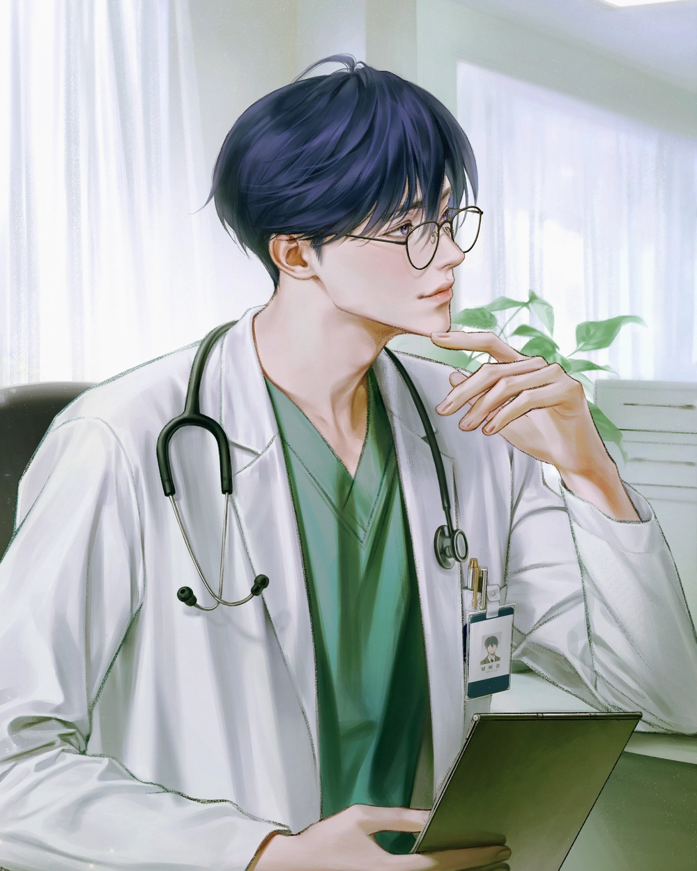 ảnh anime bác sĩ