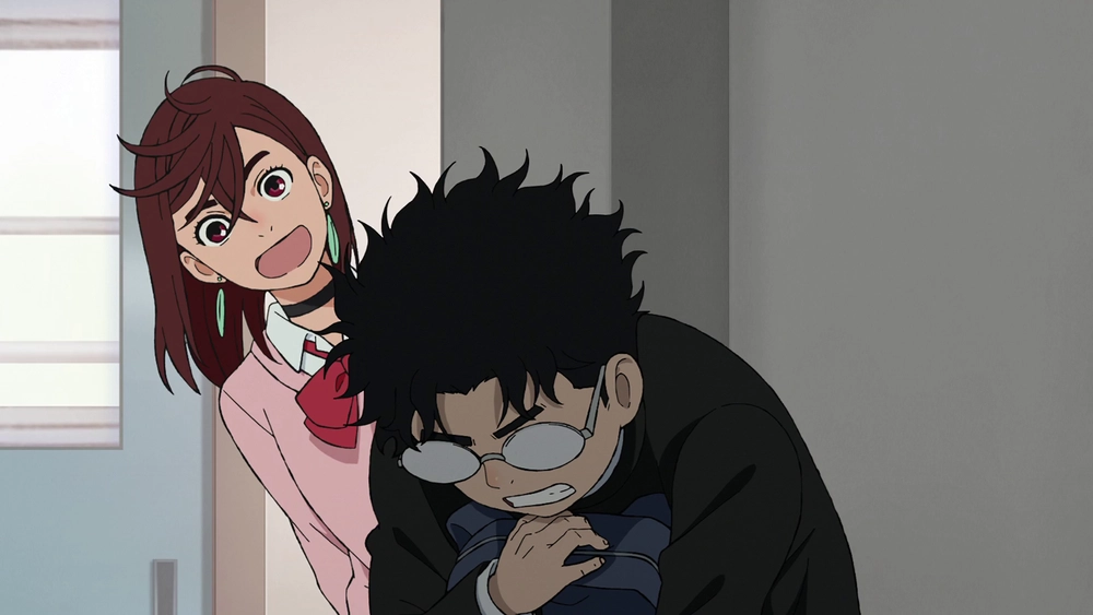 hình ảnh cắt từ tập phim anime Dandadan