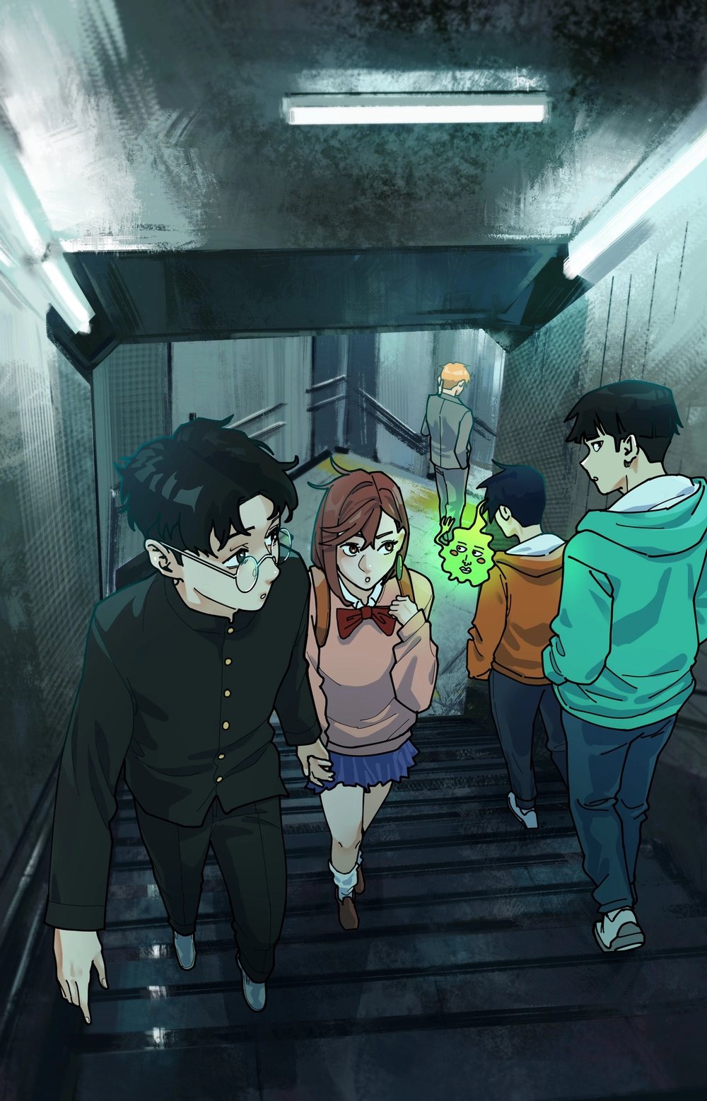 hình siêu nhiên trong thế giới Dandadan