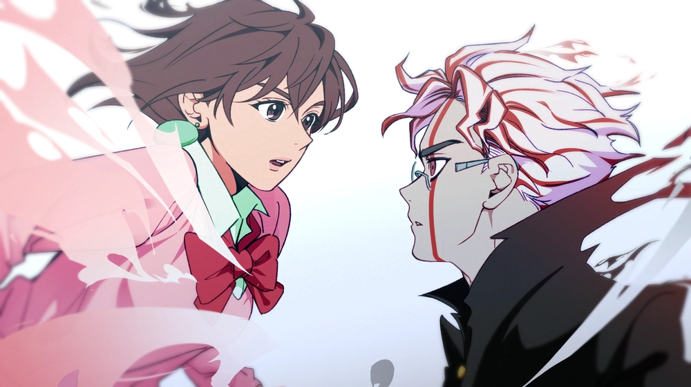 ảnh anime thể hiện biểu cảm nhân vật Dandadan