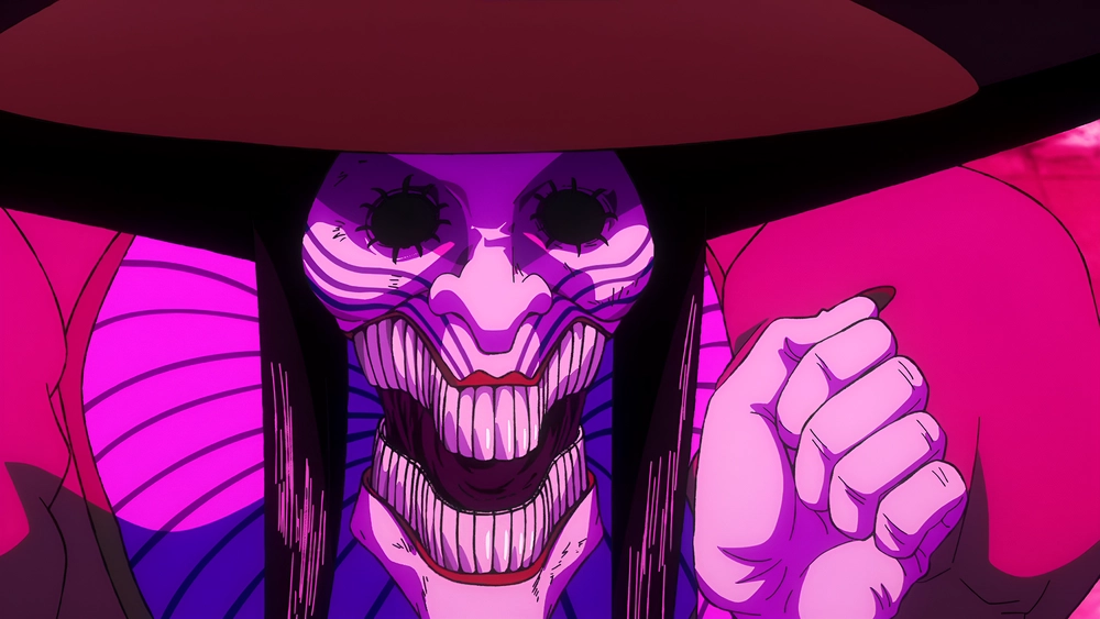 hình ảnh nhân vật phản diện trong Dandadan