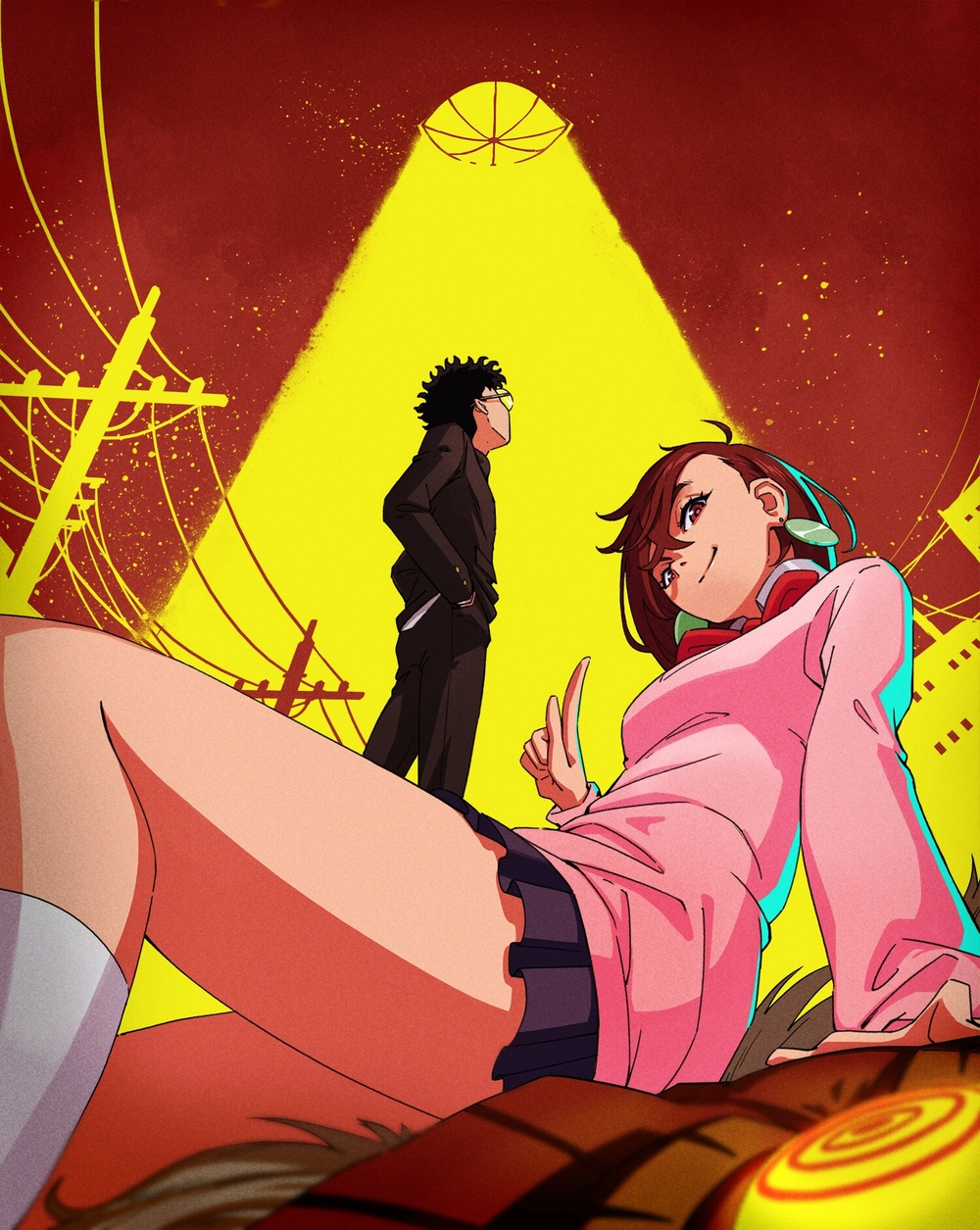 ảnh Dandadan nghệ thuật anime