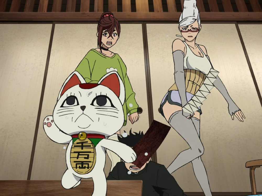 ảnh anime dandadan ngầu