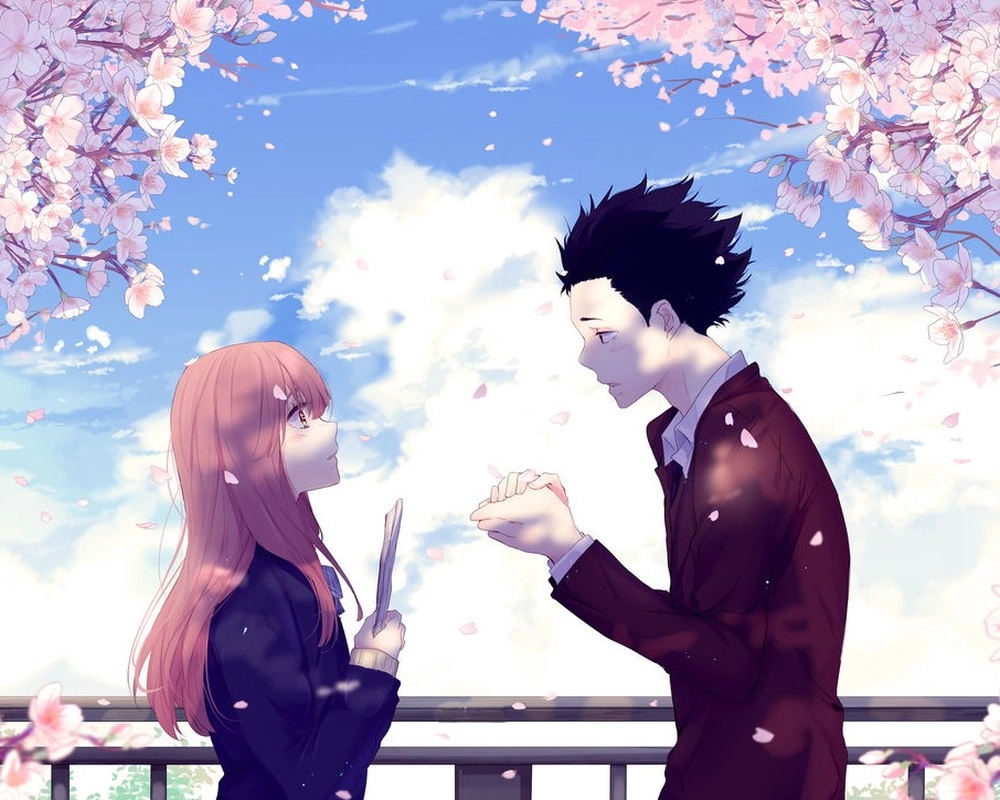 ảnh anime dáng hình thanh âm nghệ thuật