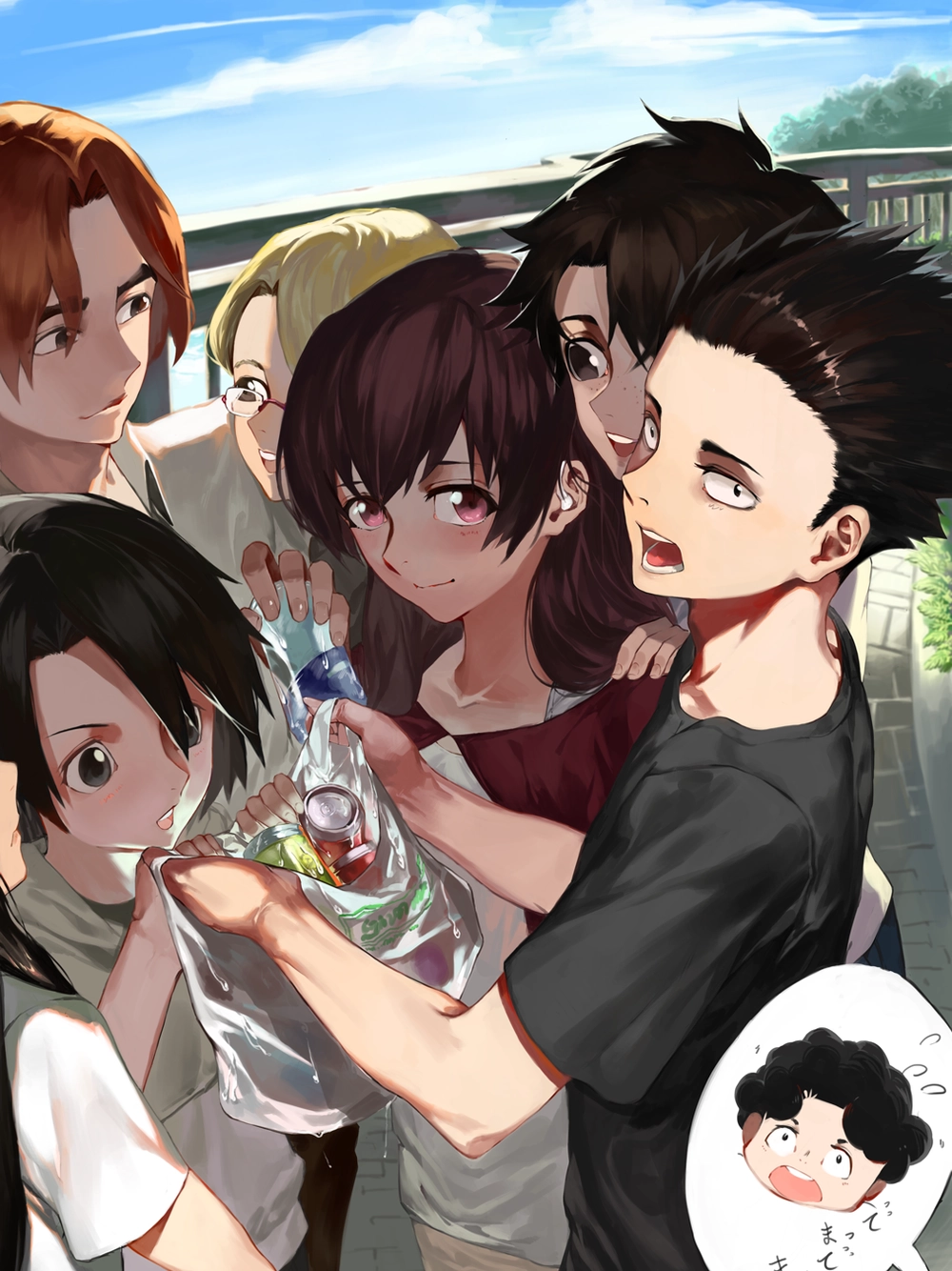 ảnh dáng hình thanh âm anime