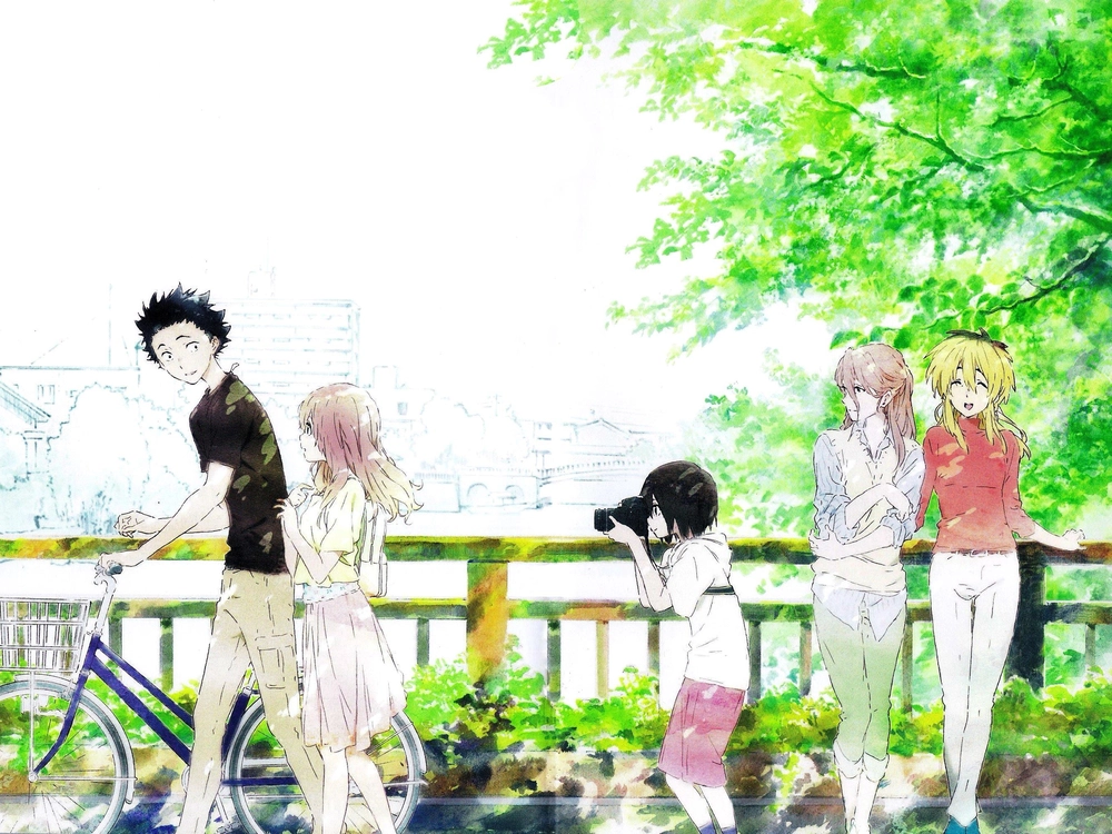 anime dáng hình thanh âm hình nền