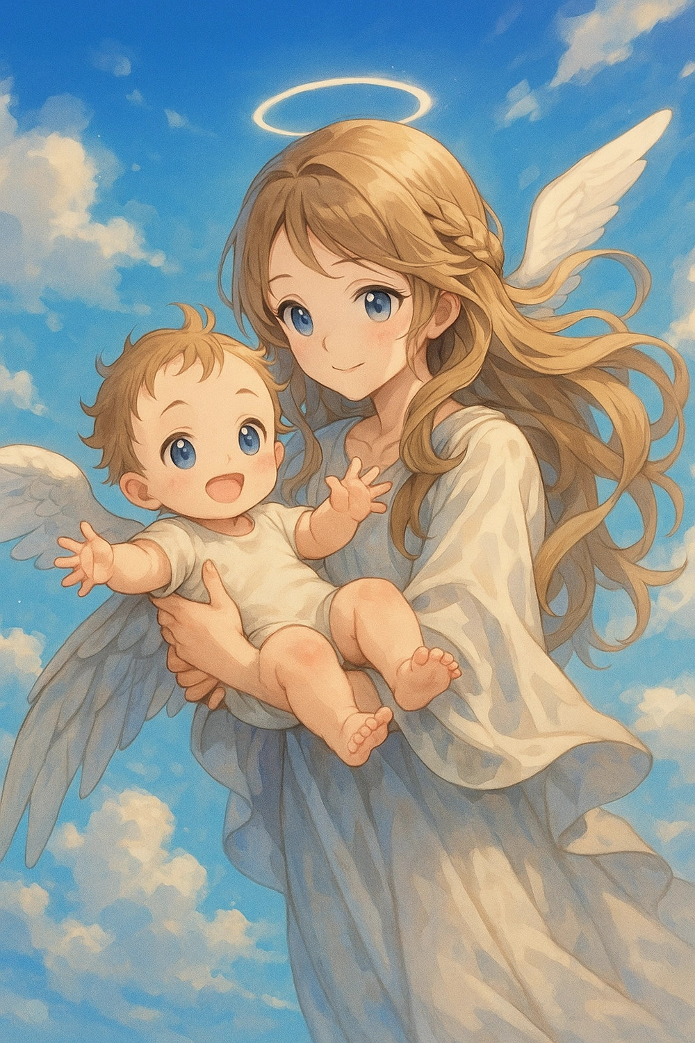 ảnh anime bé gái đáng yêu phong cách moe 