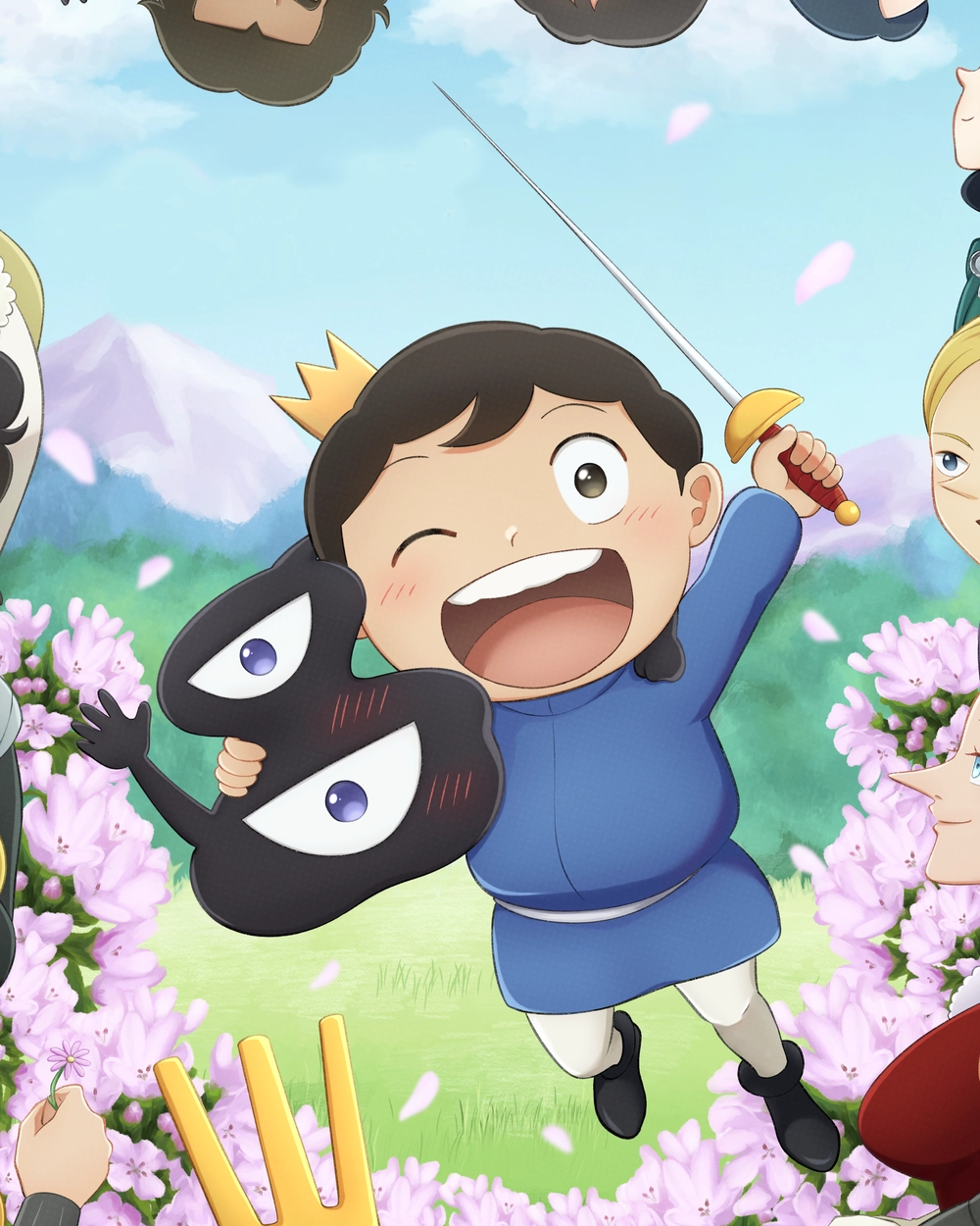 ảnh hoạt hình em bé phong cách anime 