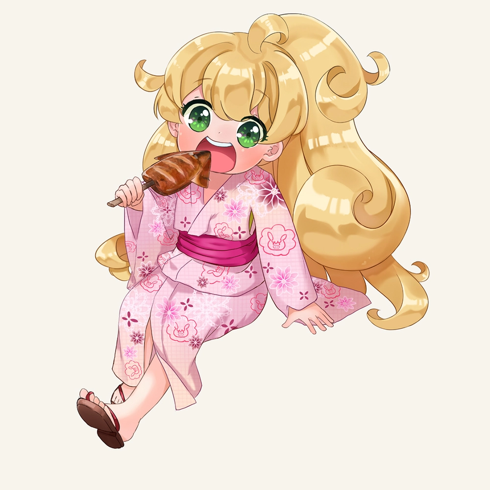 ảnh em bé dễ thương theo phong cách anime Nhật 