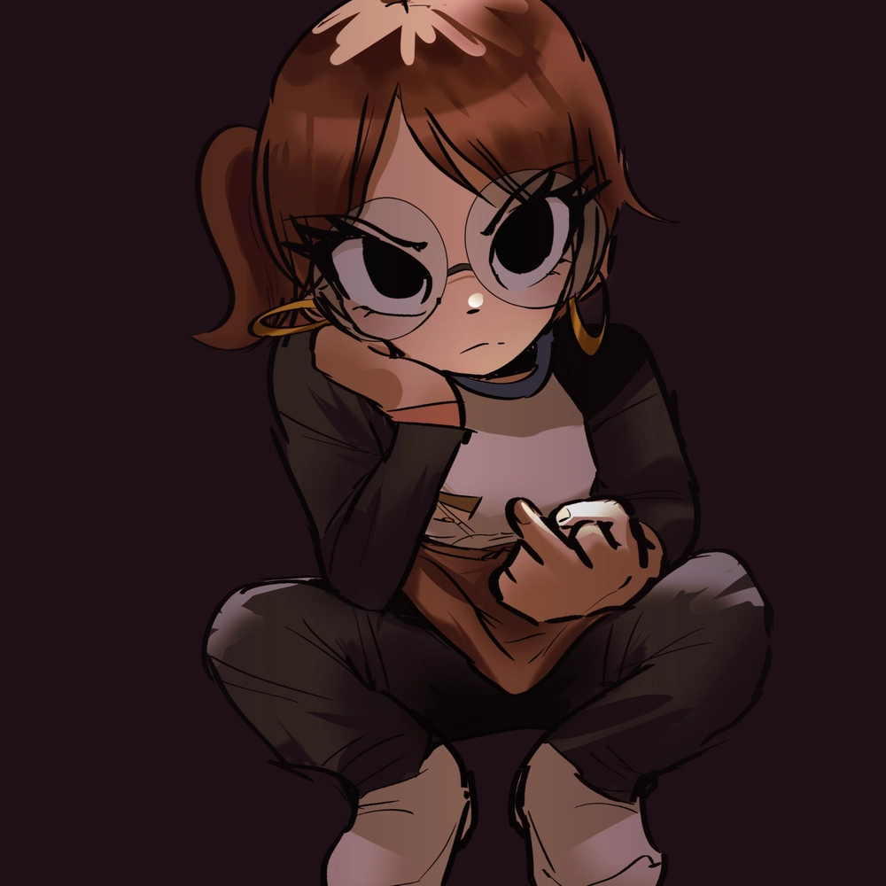 ảnh anime với cử chỉ ngón giữa chất lừ