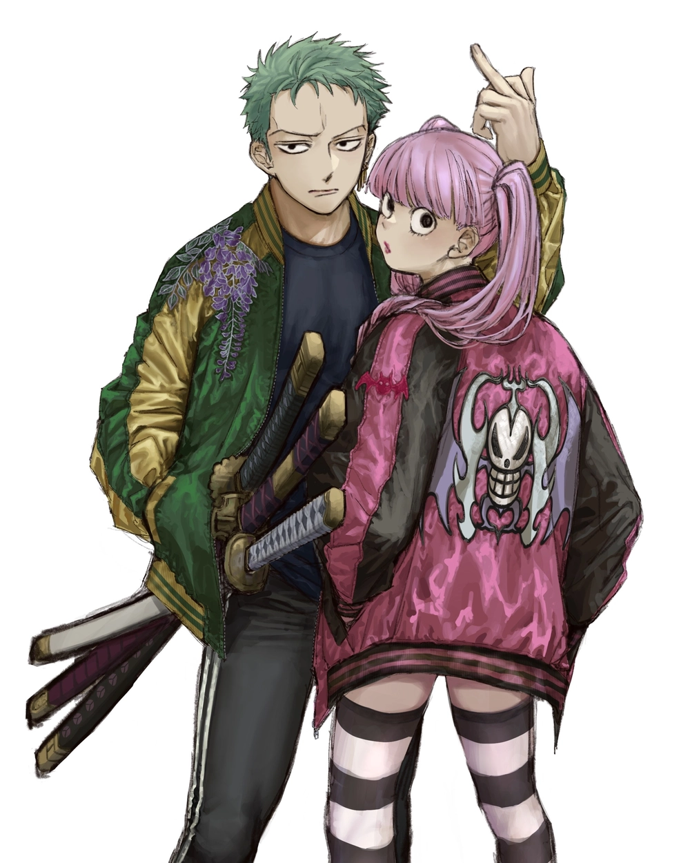 hình ảnh nhân vật anime giơ ngón giữa