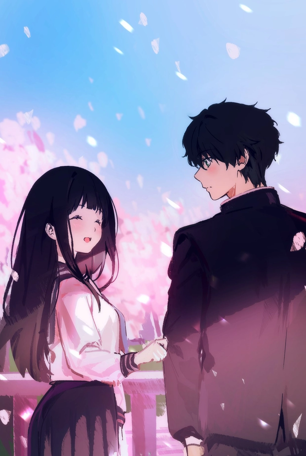 hình ảnh đẹp trong anime Hyouka