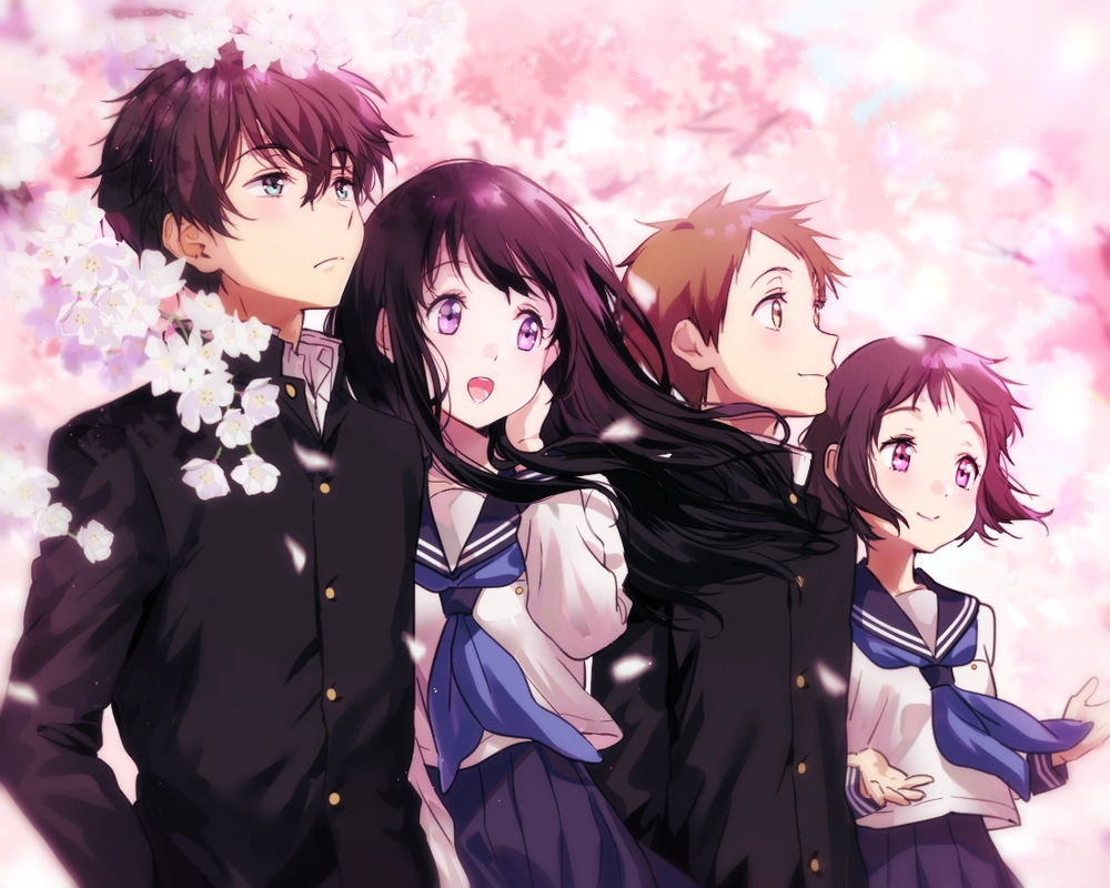 ảnh hoạt hình Hyouka ấn tượng