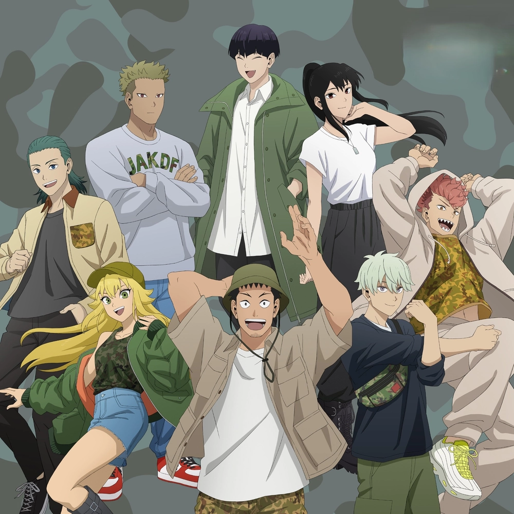 ảnh Kaiju No. 8 phong cách manga anime 