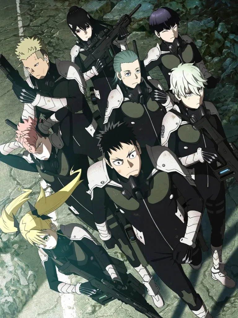 hình Kaiju No. 8 phong cách hiện đại