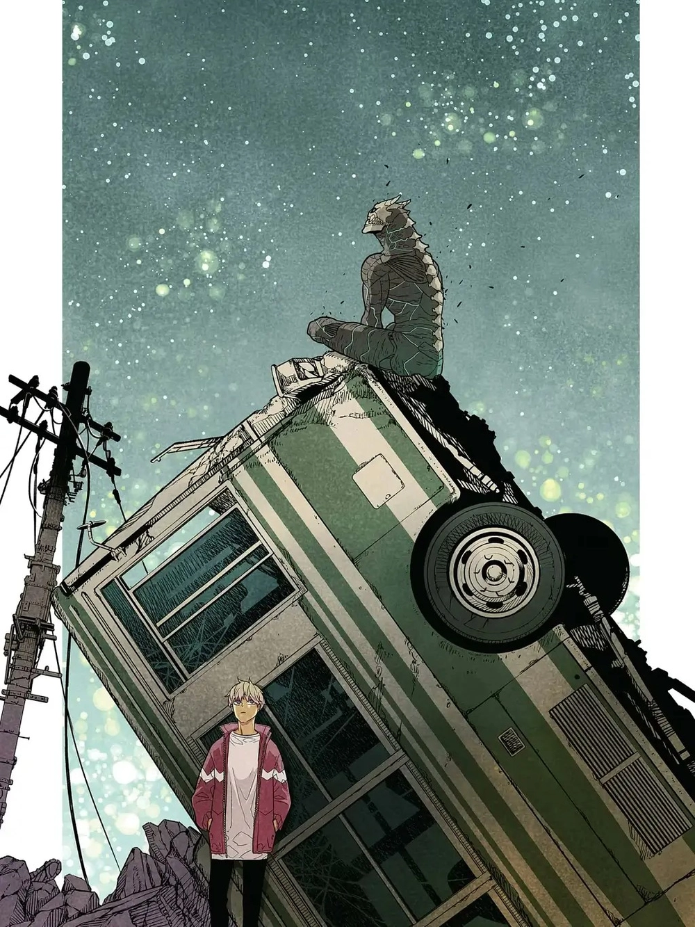 ảnh Kaiju No. 8 phiên bản 4K rõ nét 