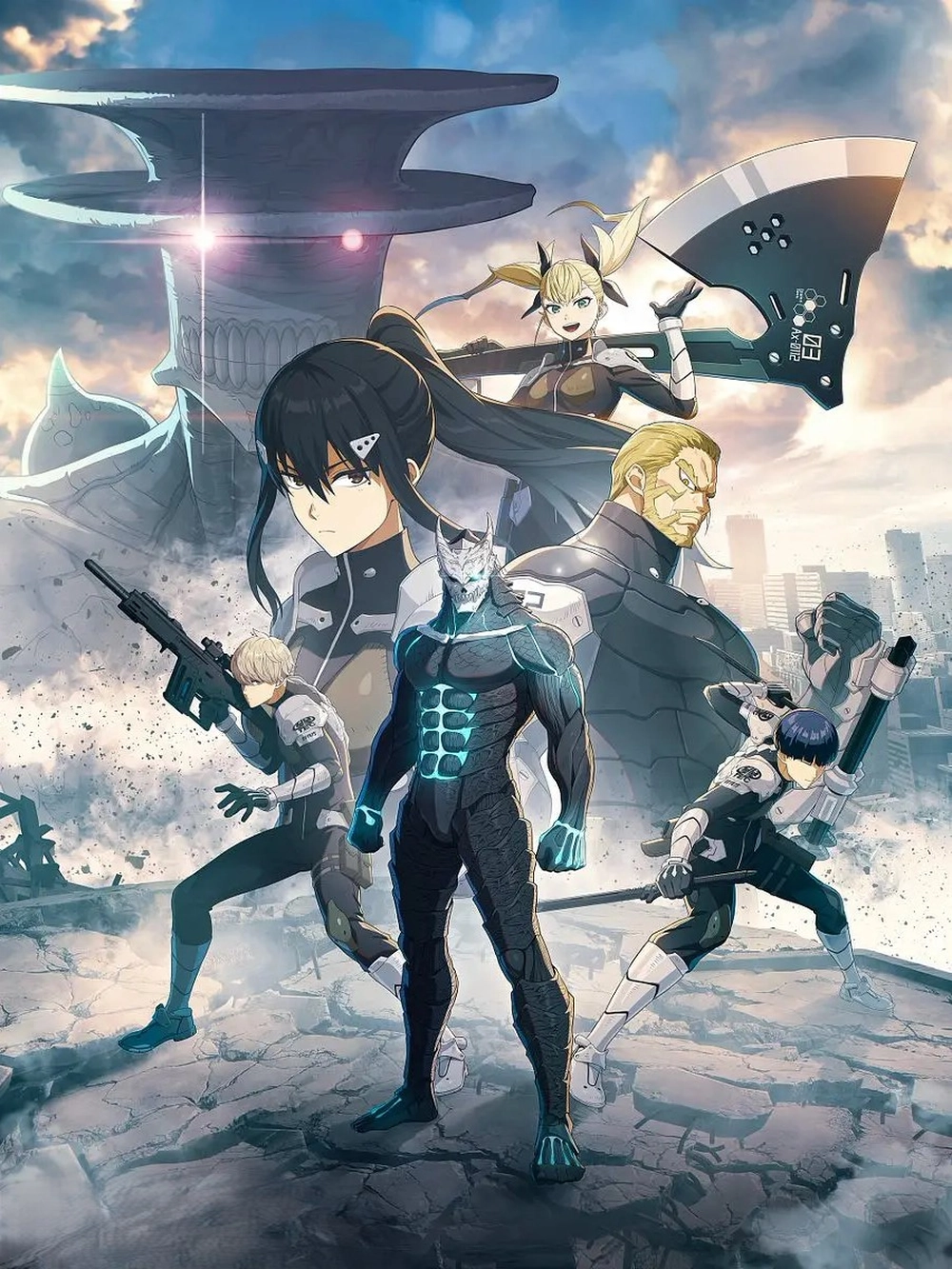 ảnh Kaiju No. 8 với thiết kế nhân vật ấn tượng 