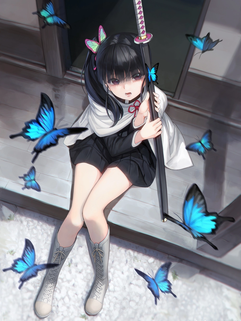 ảnh kanao dùng hoa thị lực 