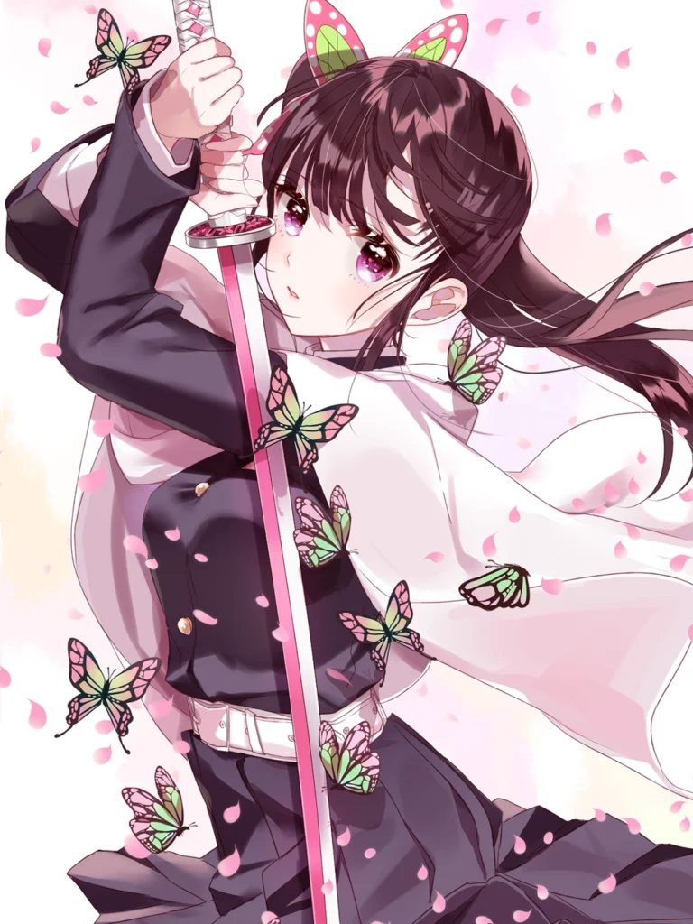 hình kanao nghiêm túc khi chiến đấu