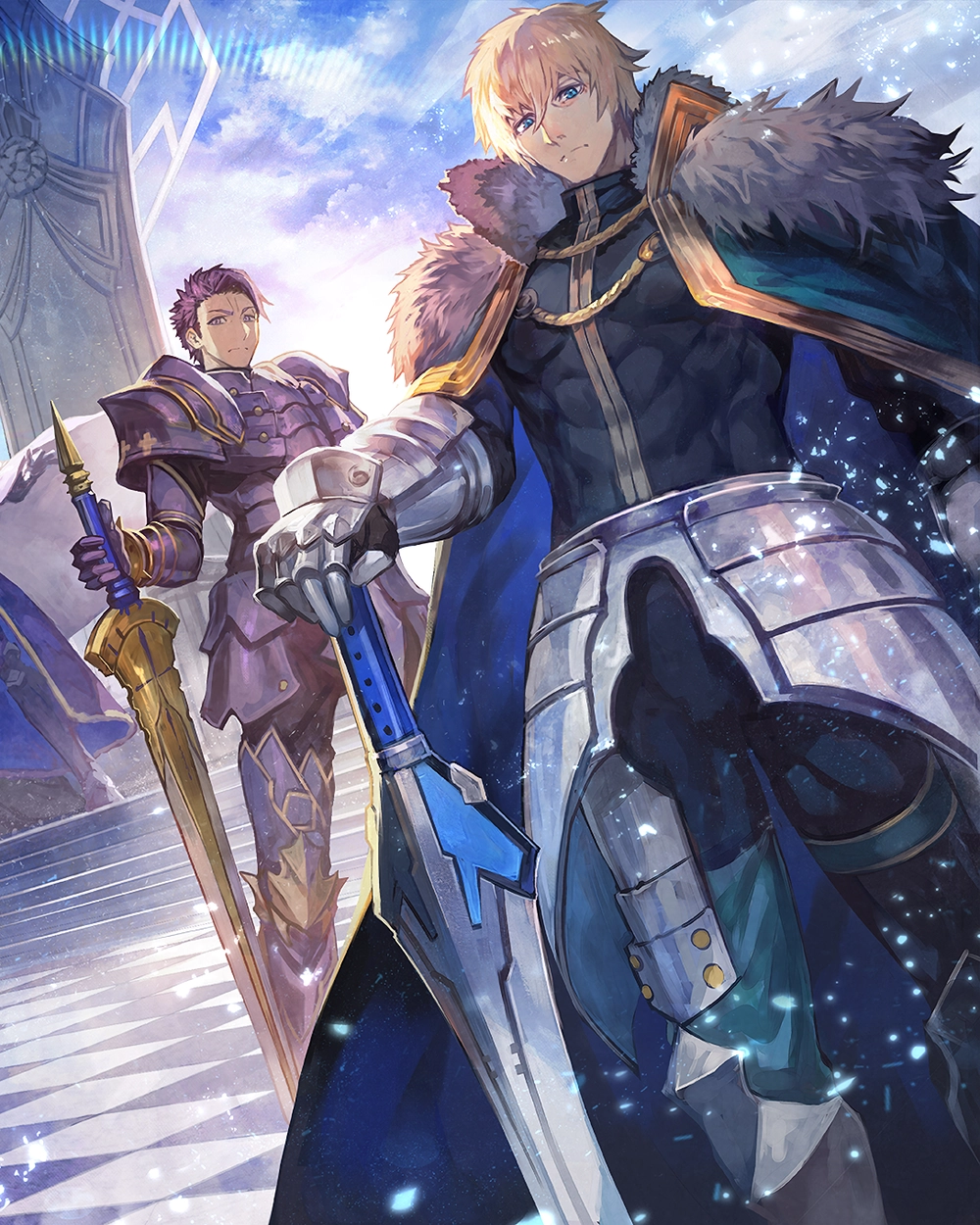 hình ảnh anime cầm kiếm cổ trang đẹp mắt 