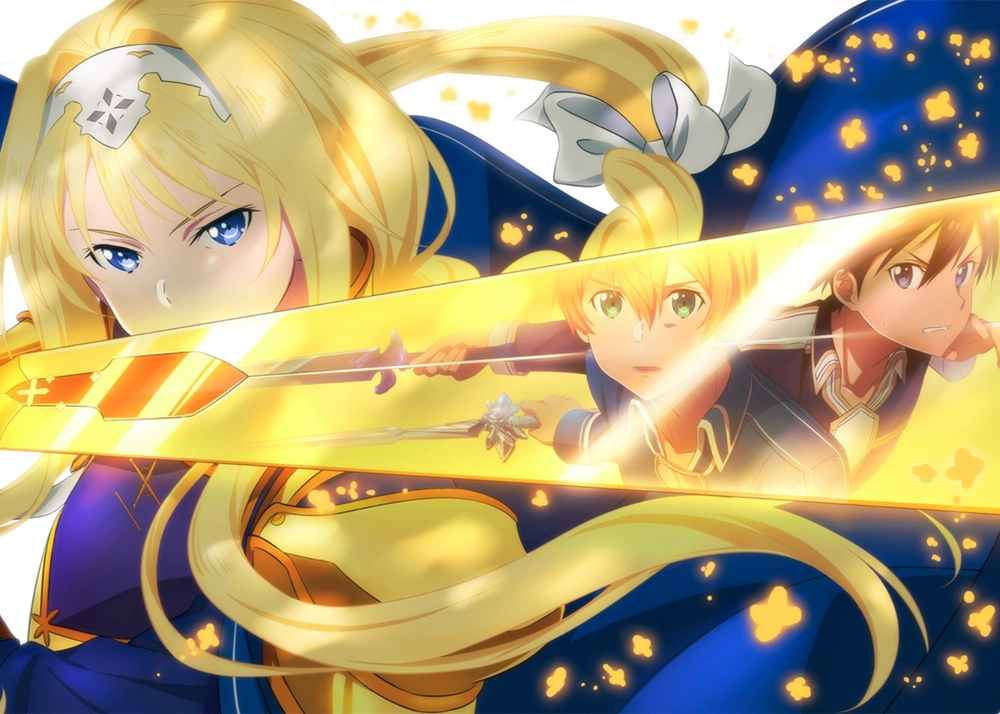 ảnh anime kiếm sĩ trong trận chiến 