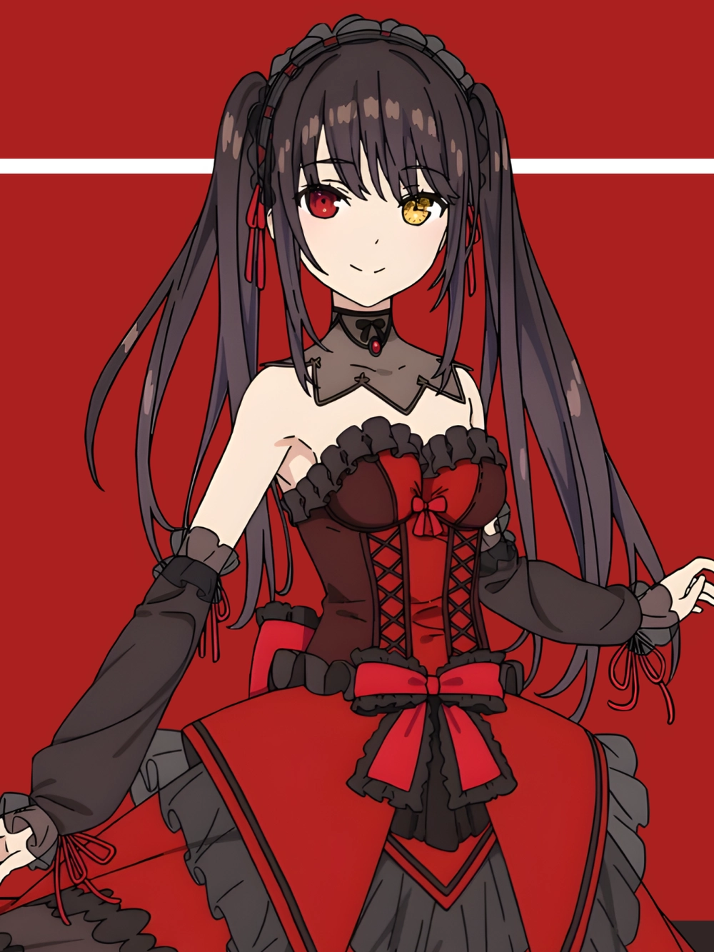 ảnh Kurumi Tokisaki anime hấp dẫn