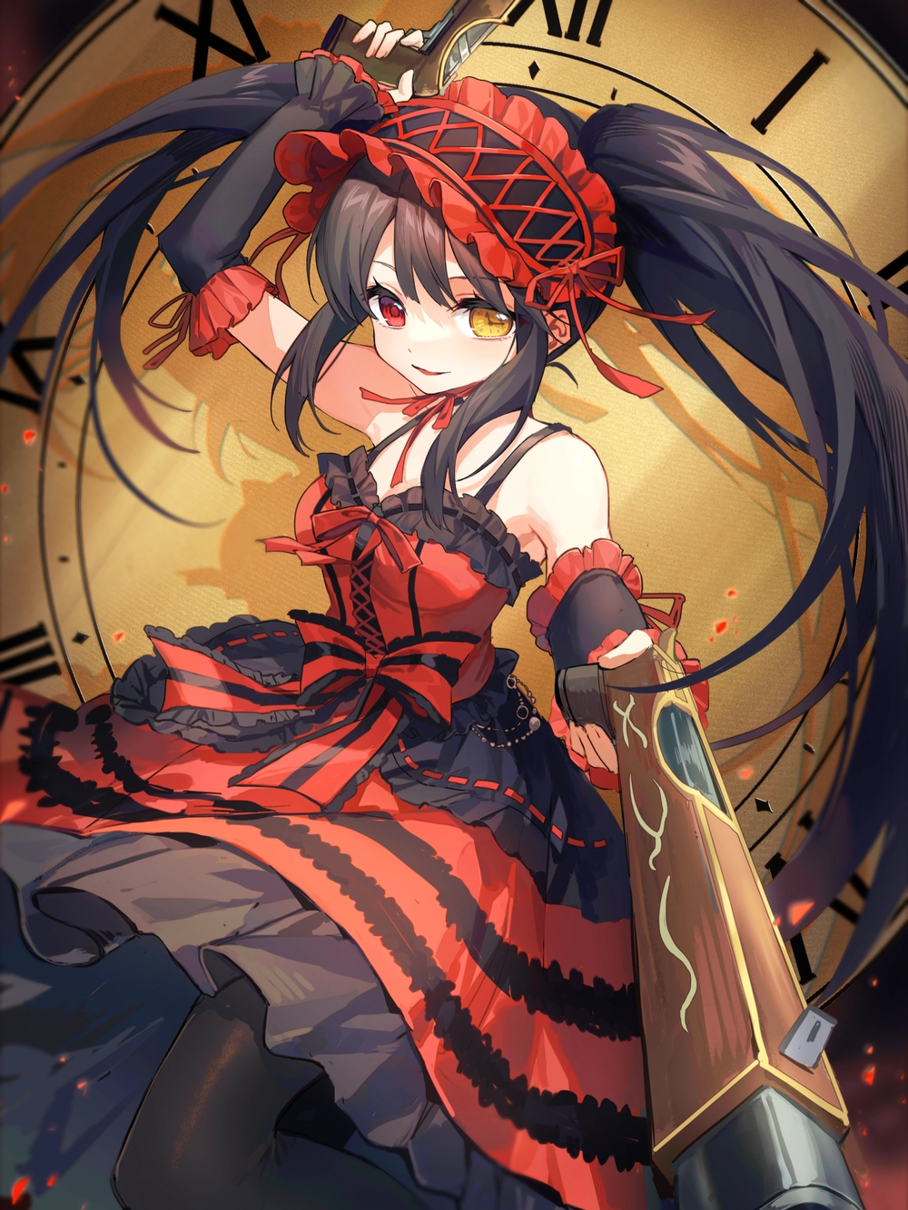 hình anime Kurumi đẹp lung linh