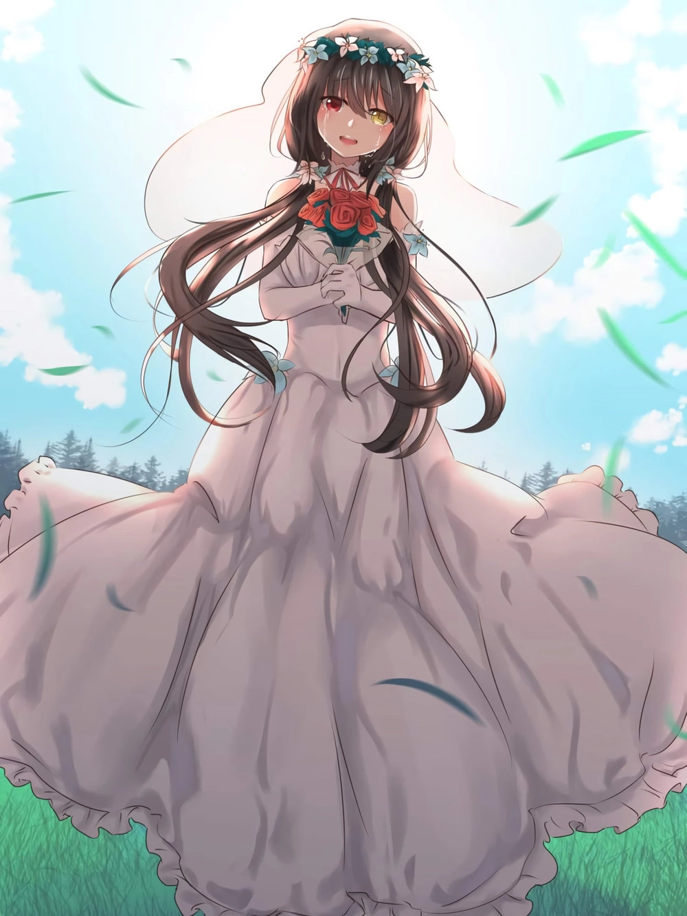 ảnh nền Kurumi Tokisaki cực nét