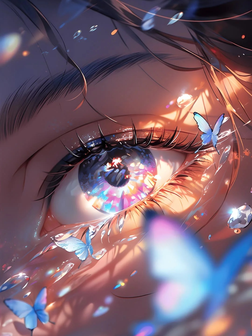 ảnh anime mắt đẹp 6