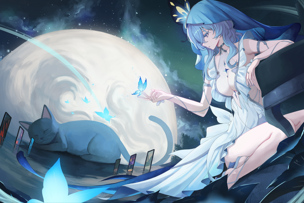 ảnh anime nữ thần mặt trăng 1