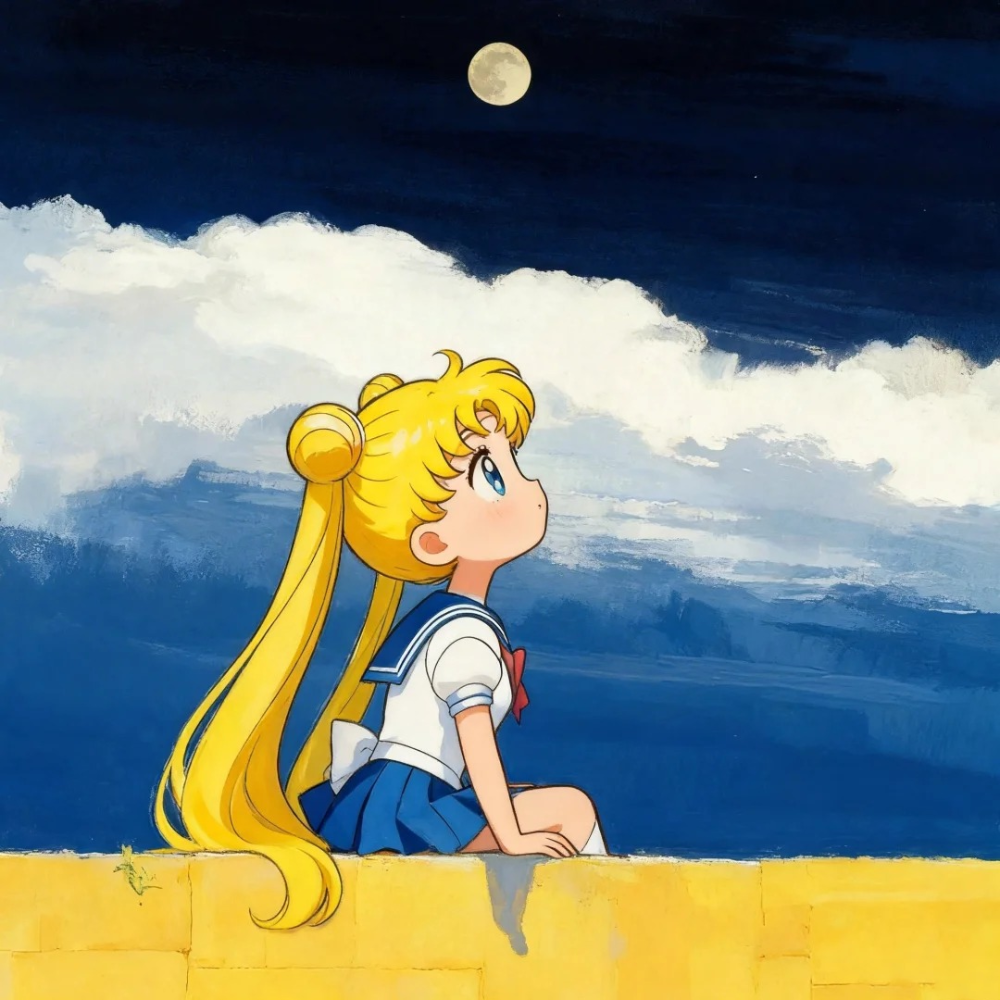 ảnh anime nữ thần mặt trăng 10