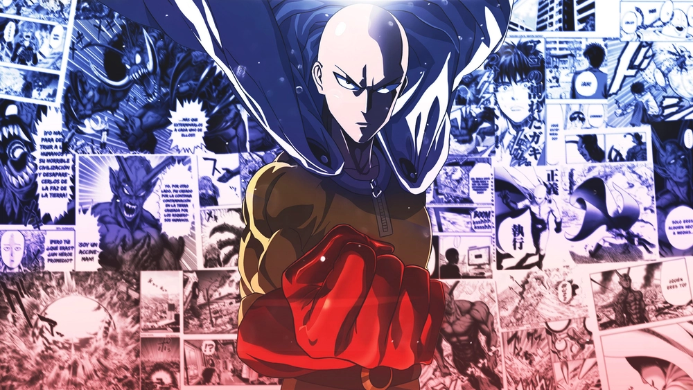 hình ảnh One Punch Man hài hước và ấn tượng