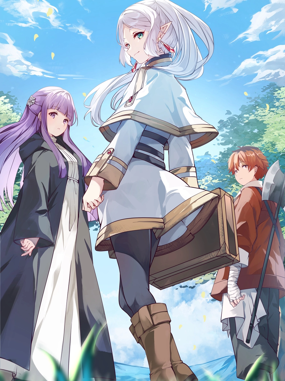 ảnh anime pháp sư đẹp ngầu chất lượng cao